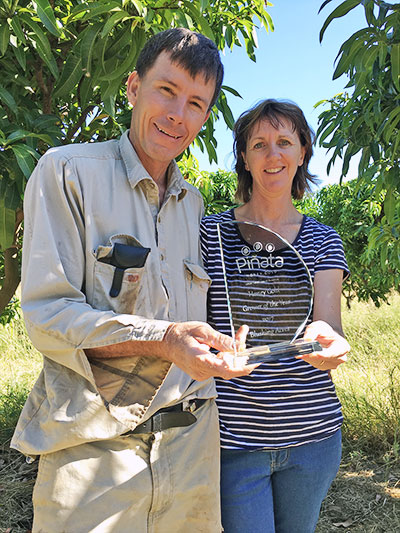 Sam and Kylie Collins of Blushing Acres, Mareeba.
