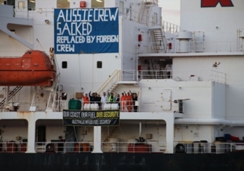 MUA wants Australian crews on Australian ships to secure national fuel supplies. Image: MUA.