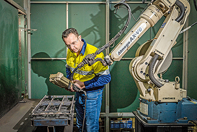 Excel Robotics founder Dan Leech builds diverse capability via robotics.