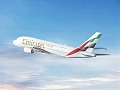 Emirates A380 2 taking off