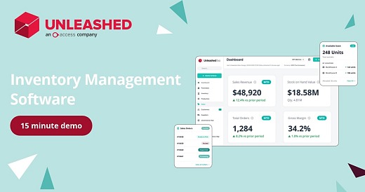 Unleashed Software offers inventory planner integration through the cloud